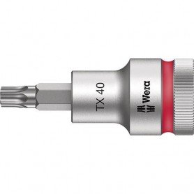 PUNTA PARA DESTORNILLADOR 1/2" C/ FUNCIóN RETENCIóN T40X60MM WERA