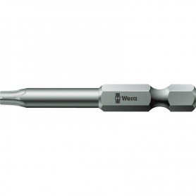 PUNTA DUREZA TENAZ 1/4" DIN3126E6,3 T25X50MM WERA
