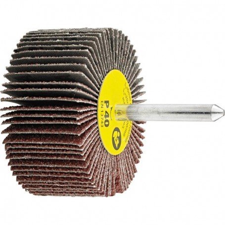ABANICO ABRASIVO DE LáMINAS Ø VáSTAGO 6MM 30X15MM K120 FORMAT