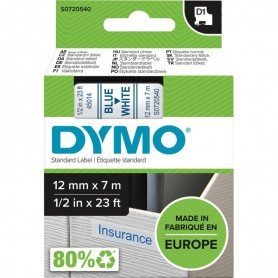 CINTA ESCRITURA D1 45014 AZUL/BLANCO 12MMX7M DYMO