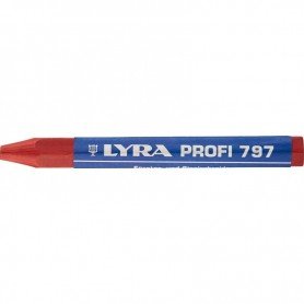 TIZA DE MARCADO PROFI 797 ROJA LYRA CAJA 12 UDS