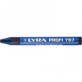 TIZA DE MARCADO PROFI 797 AZUL LYRA CAJA 12 UDS
