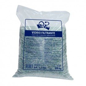 ARENA VIDRIO FILTRANTE QP SACO 20KG
