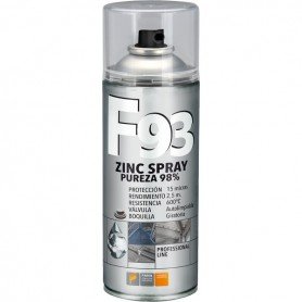 PINTURA SPRAY GALVANIZADO FRIO PRO F93 400ML BRILLO