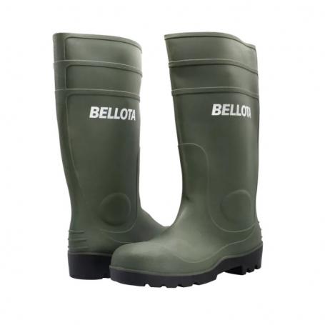 BOTA AGUA SEG. S5 VERDE C/PUNTERA Y PLANTILLA BELLOTA