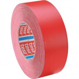 CINTA ADHESIVA TELA 4651 PLASTIFICADA 50MMX50M ROJO TESA