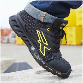 ZAPATO SEG. DEP. S3 NEGRO AMARILLO MATT U-POWER