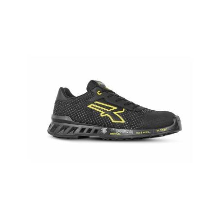 ZAPATO SEG. DEP. S3 NEGRO AMARILLO MATT U-POWER