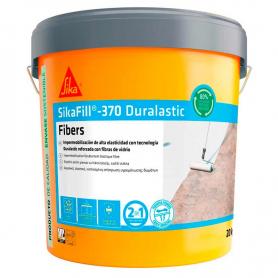 SIKAFILL 370 FIBERS DURALASTIC 20KG V/COLORES