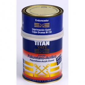 ESMALTE POLIURETANO+ACRILICO 750ML TITAN