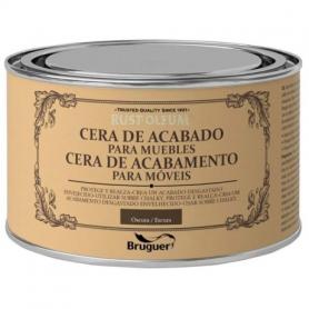 CERA DE ACABADO P/MUEBLES OSCURA 400ML XYLAZEL