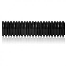 TUBO CORRUGADO PVC M-16 NEGRO (R.100M) XMT