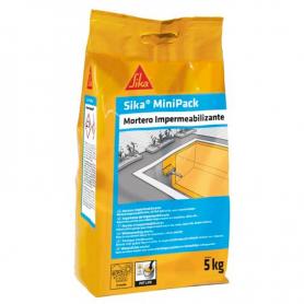 SIKA MINIPACK MORTERO IMPERMEABILIZACION 5KG
