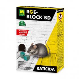 RATICIDA EN BLOQUE ROE-BLOCK CAJA 260GR.