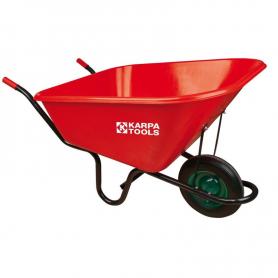 CARRETILLA PVC 1 RUEDA NEUMATICA 300L