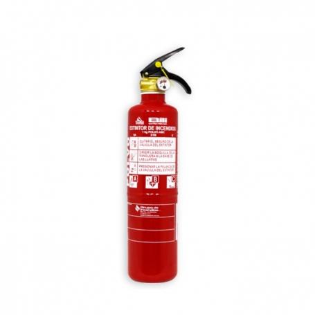 EXTINTOR POLVO QUIMICO SECO ABC 1 KG HOGAR