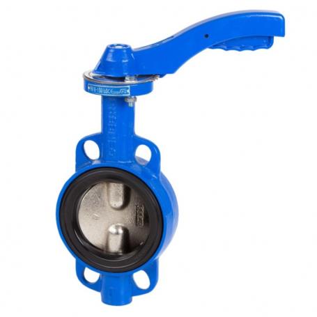 VALV.MARIPOSA T/WAFER DN100 4" C/PALAN.A/I GNG
