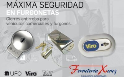 Cerrojos antirrobo para furgonetas, seguridad para tu herramienta de trabajo